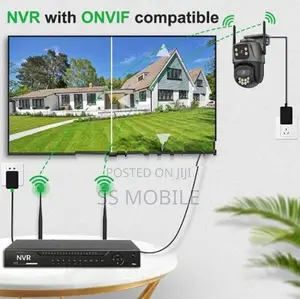 Icsee 8 Mp Wi Fi Ptz Cctv Night Vision Camera