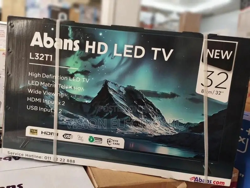 32 Inch Abans Frameless HD LED TV