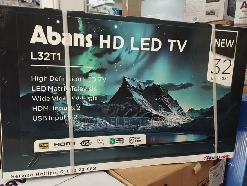 32 Inch Abans Frameless HD LED TV