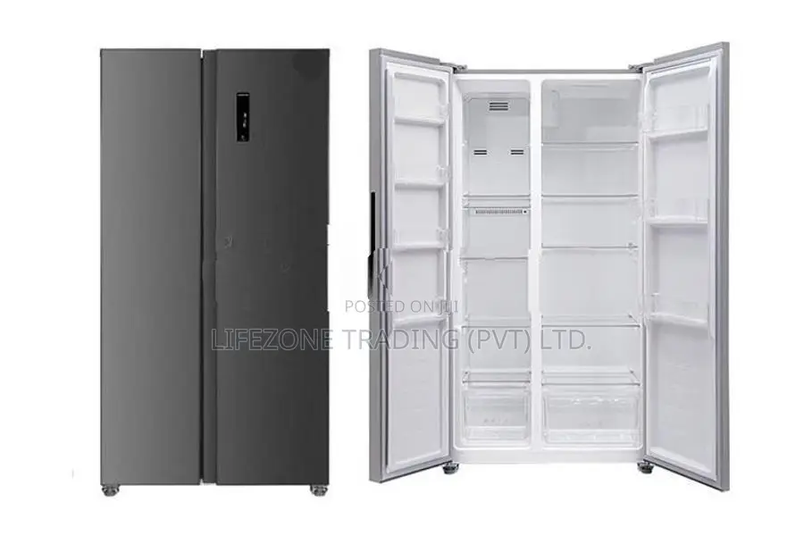 "Konka" 452 Liter Side-by-Side Refrigerator (Inverter) - Black