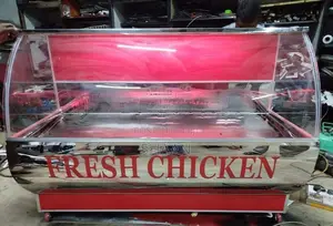කුකුල් මස් සහ මාළු ශීතකරන Chicken & Fish Display Coolers