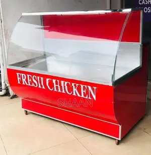 කුකුල් මස් සහ මාළු ශීතකරන. Chicken & Fish Display Coolers