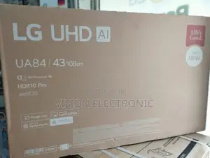 LG 43 Inch 4K Ultra HD Smart TV