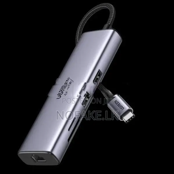 UGREEN 7 In 1 USB-C Multifuntion 100W PD Hub with HDMI 4K & RJ45 Ports