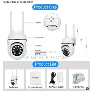 3MP Wifi Motion Tracking Night Vision CCTV Camera