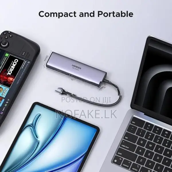 UGREEN 7 In 1 USB-C Multifuntion 100W PD Hub with HDMI 4K & RJ45 Ports