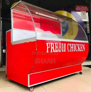 කුකුල් මස් සහ මාළු ශීතකරන. Chicken & Fish Display Coolers