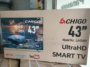 New 43-inch Chigo Ultra HD 4K Smart TV