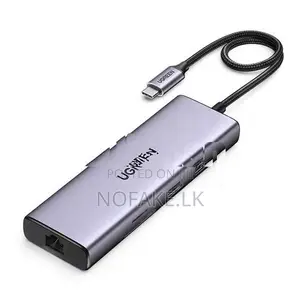 UGREEN 5 in 1 Type-C to HDMI 3 USB 100W PD charging Hub Station