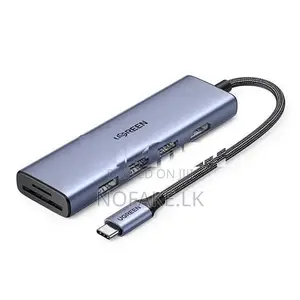 UGREEN 6 in 1 TYPE C Multifunctional Hub Station Adapter