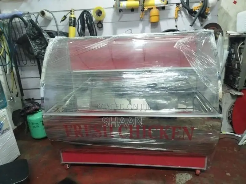 කුකුල් මස් සහ මාළු ශීතකරන. Chicken & Fish Display Coolers