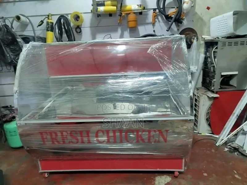 කුකුල් මස් සහ මාළු ශීතකරන. Chicken & Fish Display Coolers
