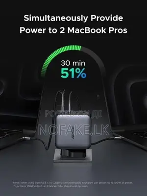 UGreen Nexode 200W 4 Port 140W Max GAN Charging Adapter
