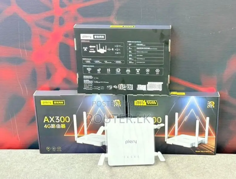 Unlock Home Router 4G High speed 300Mbps any sim Plery AX300