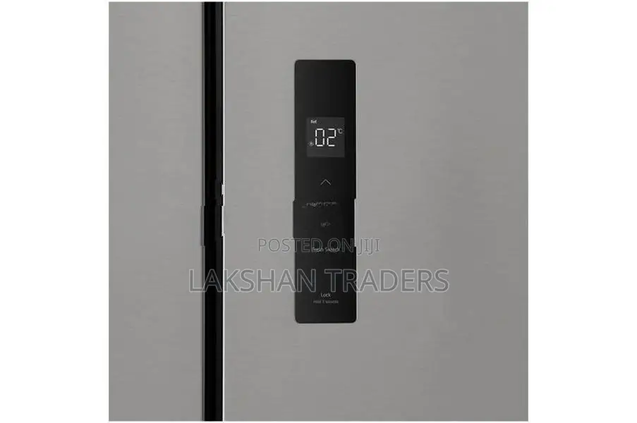 IGNIS (Whirlpool) 420L 4 Door Side-By-Side Digital Inverter Refrigerat
