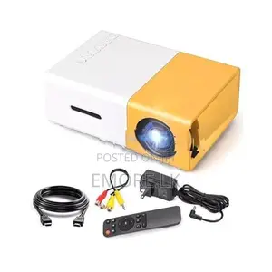 YG300 Remote Control LED Projector, 400-600 Lumens, 320 x 240 Pixel