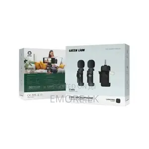 Green Lion 3 IN 1 Microphone Type-C-Lightning-Aux