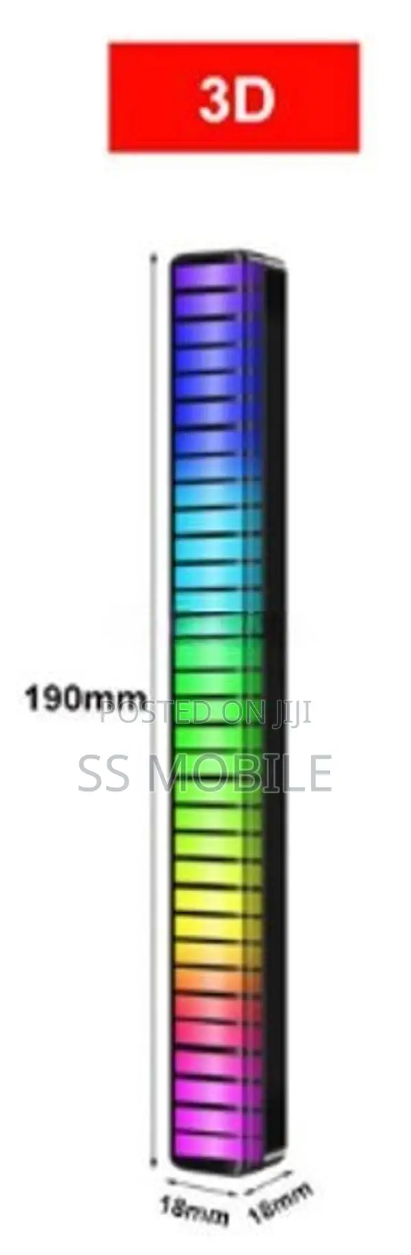 Audio RGB Light Bar Music Rhythm Pickup Lamp With App Control
