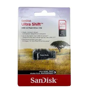 SanDisk Ultra Shift USB 3.2 Flash Drive 64GB