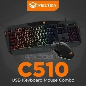 Meetion c510 gaming keyboard and mouse combo