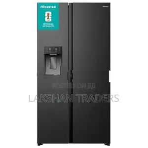 New Hisense 528L Side-by-side Inverter Water Ice Dispenser Refrigerato