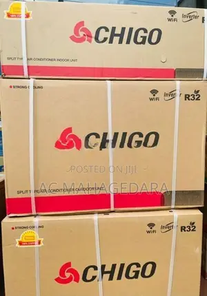 12000BTU CHIGO Smart Inverter Brand New AC R32 Gas