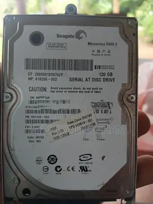 Seagate Momentus 5400.3 120GB 2.5" Laptop SATA Hard Disk