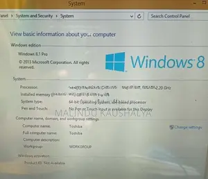 Toshiba Satellite L150 Laptop
