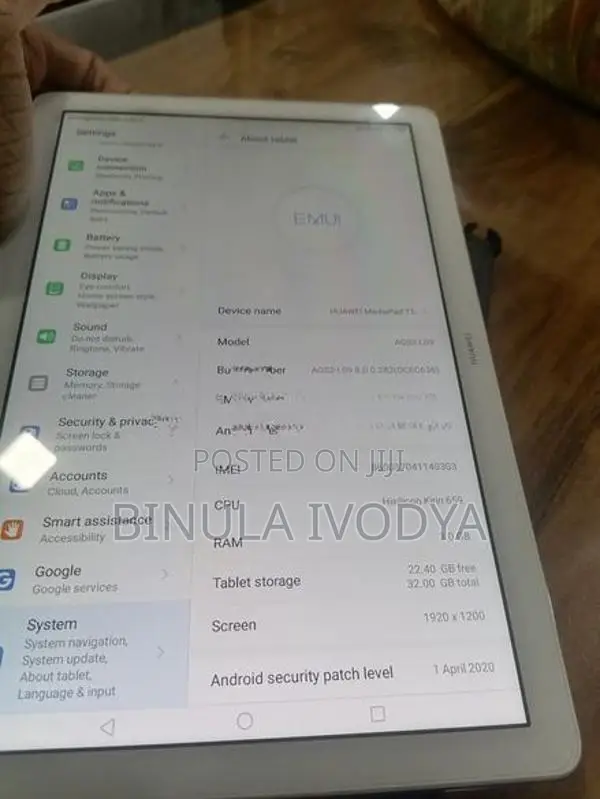 Huawei Mate 50 MediaPad T5 (Used)