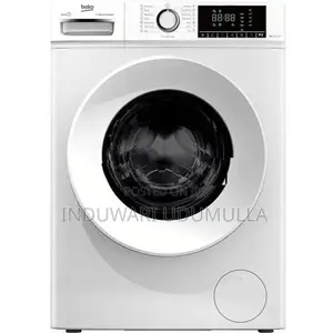 Beko front-loading washing machine with a 1200 RPM maximum spin speed.