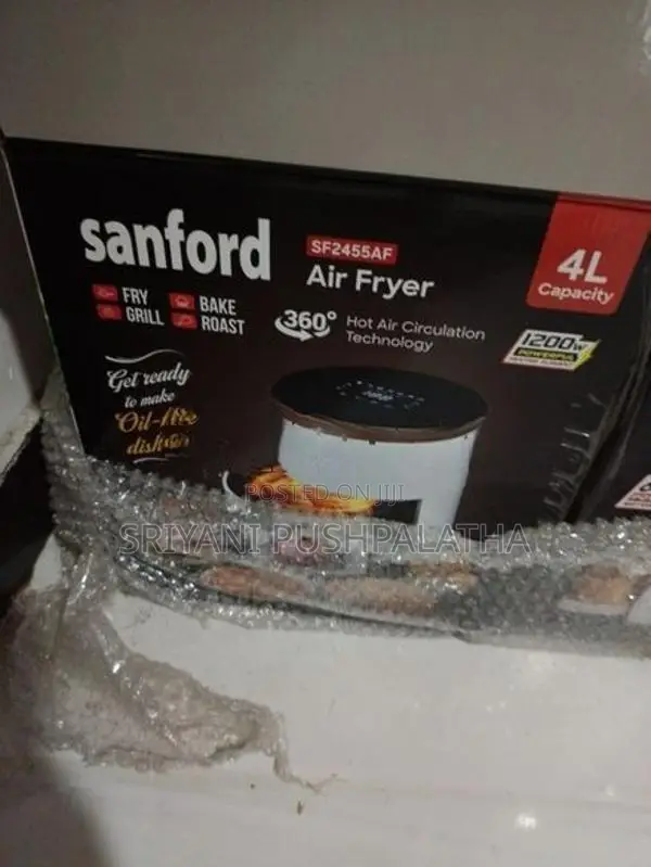 Title: Sanford SF2455AF 4L Air Fryer - Like New