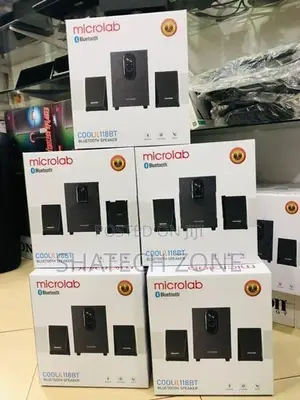 Microlab Speaker 118BT 2.1 Bluetooth - Brand New| Sounds