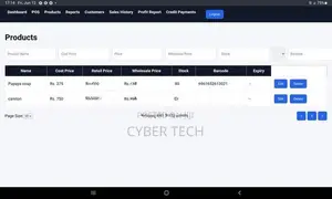 Simple Ui POS System Software