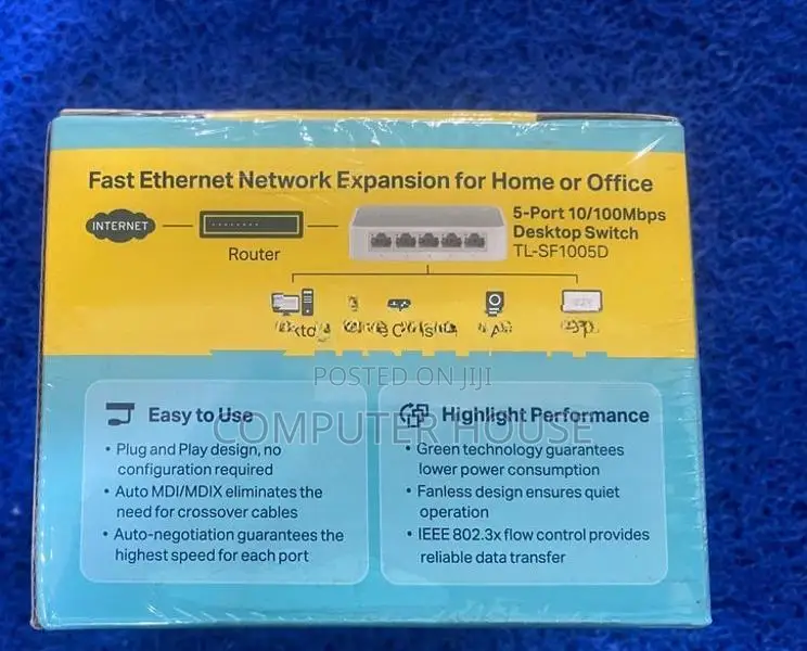 Tp-Link 05 Port Network Switch