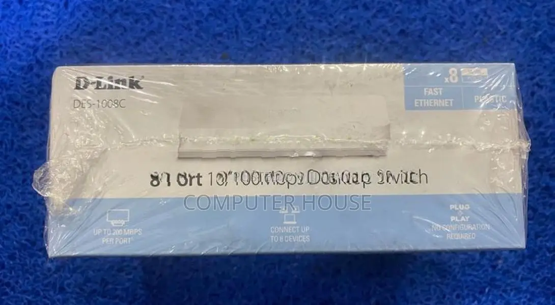 D-Link 8 Port Network Switch