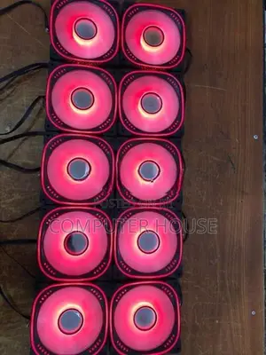 ARGB LED Black 6 Cooling Fan Kit
