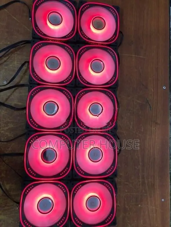 ARGB LED Black 6 Cooling Fan Kit