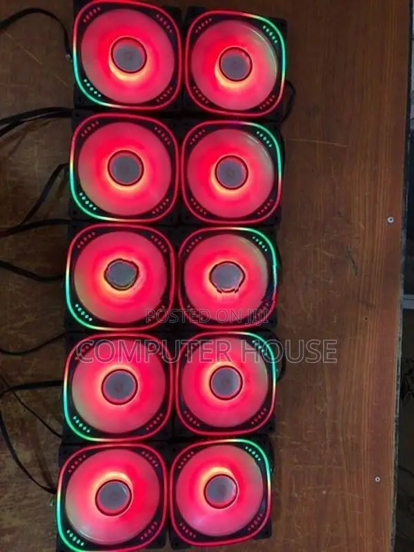 ARGB LED Black 6 Cooling Fan Kit