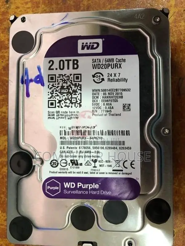 2TB Desktop SATA Hard