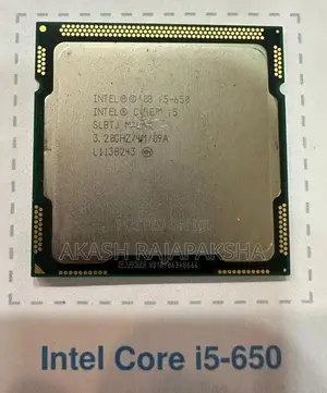 Intel Core i5-650 Processor 3.20GHz