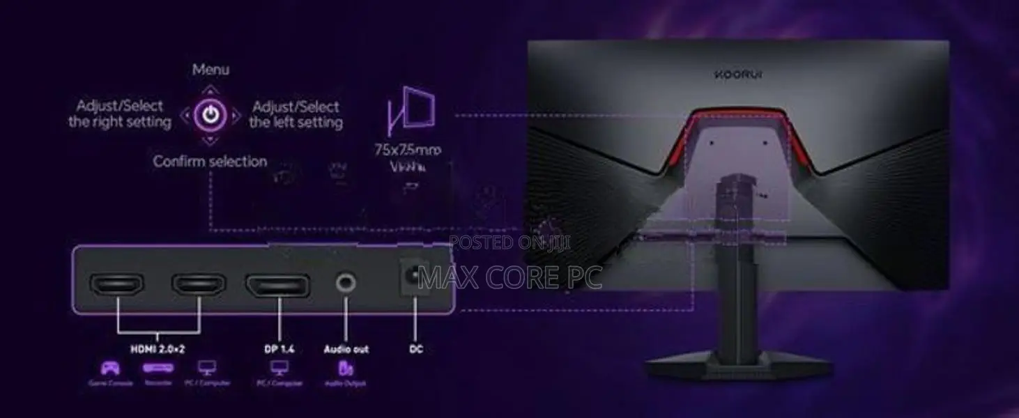 KOORUI G2411P 24-inch IPS FHD 200Hz Gaming Monitor