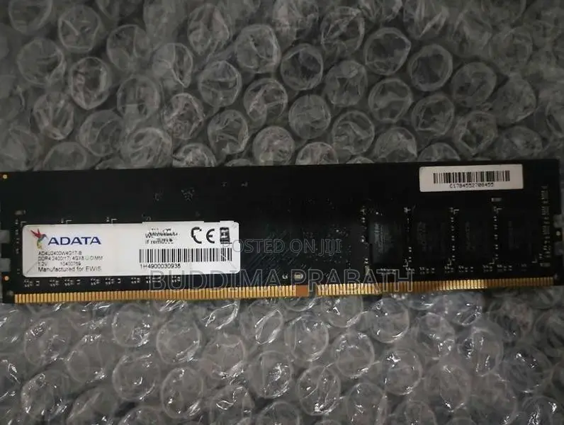 DDR4 4GB Black Gaming RAM Card