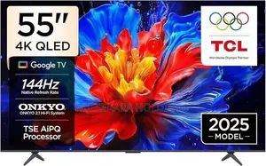 TCL 55" P8K 4K HDR QLED Google Smart TV