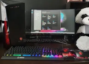 MSI Core i7 Gaming Desktop (RTX 3060 Ti, 32GB RAM) + 144Hz Monitor