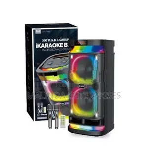 Brodu Bts-1989 I Karaoke Box 360° Rgb Speaker - Brand New