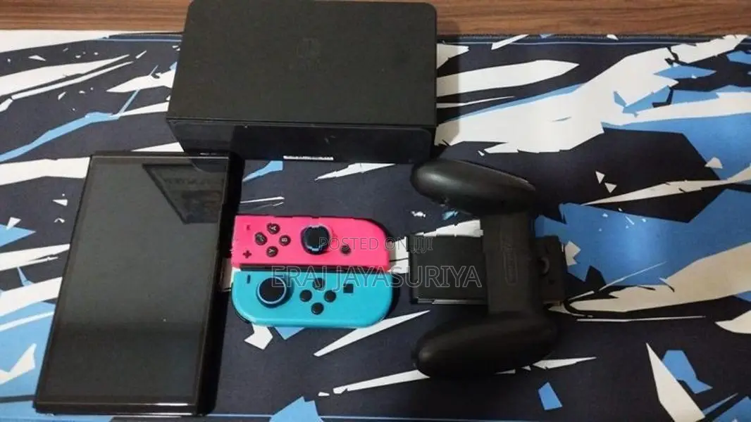 Nintendo Switch With 4 Games