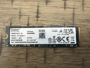 512GB NVME PCIe Gen 4