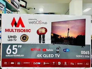 Brand New Multisonic 65" 4K TV