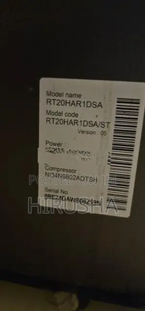 Samsung Refrigerator 218L