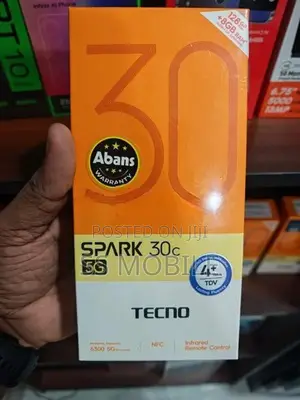 Tecno Spark 30C 5G 4/128GB (Brand New)